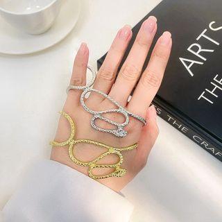 Snake Alloy Bangle