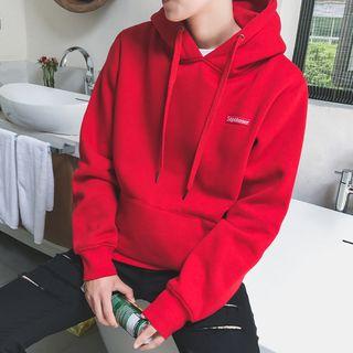 Plain Lettering Sweatshirt