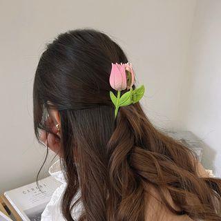Tulip Alloy Hair Clamp