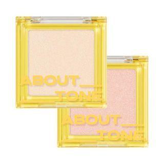 About_tone - Light On Me Highlighter - 2 Colors #01 Sugar Light