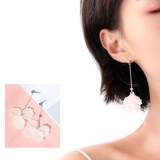 Petal Dangle Earring 1 Pair - As Shown In Figure - One Size