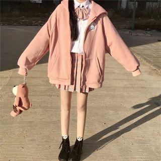 Hood Zip Jacket Jacket - Pink - One Size