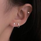 Alloy Open Hoop Earring (various Designs) / Set