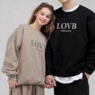 [lovb] Love Letter Couple Sweatshirt