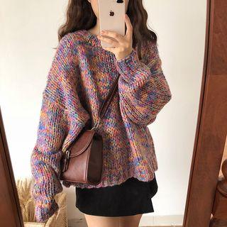 Round-neck Sweater As Shown In Figure - One Size