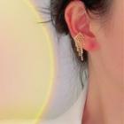 Fringed Ear Cuff 1 Piece - Ear Cuff - Gold - One Size