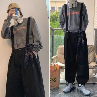 Drawstring Cuff Jumper Pants