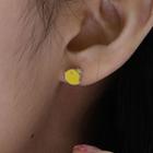 925 Sterling Silver Chicken Earring 1 Pair - Chicken Earring - One Size