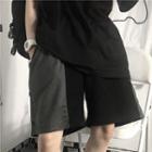 Two-tone Straight Leg Shorts