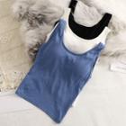 Open Back Padded Tank Top