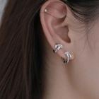 925 Sterling Silver Nail Earring