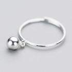 Bead Drop 925 Sterling Silver Ring