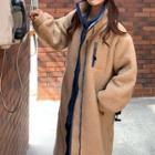 Medium Long Fleece Cotton Jacket