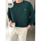 Shark-embroidered Boxy T-shirt