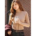 Turtle-neck Knit Top In 10 Colors