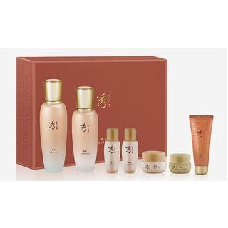 Sooryehan - Bon Extra Moisture Skincare Set: Skin 160ml + 20ml + Emulsion 130ml + 20ml + Cream 10ml + Firming Eye Cream 5ml + Cleansing Foam 40ml 7pcs
