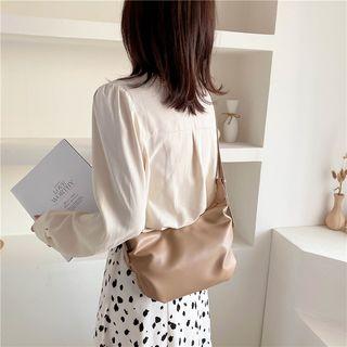 Plain Zip Crossbody Bag