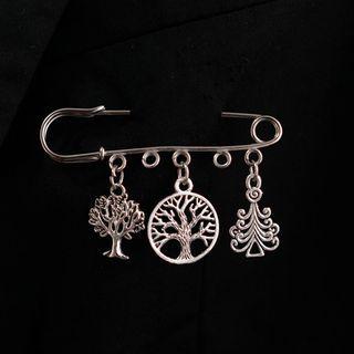 Pendant Pin Silver - One Size
