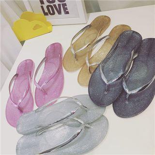 Glitter Flip-flops