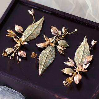Wedding Branches Headpiece Gold - 3 Pcs