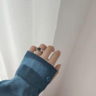 Glaze Watch Style Alloy Ring As Shown In Figure - One Size
