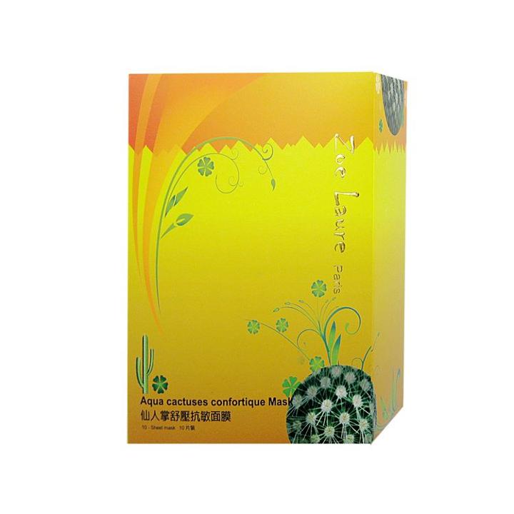 Zoe Laure - Aqua Cactuses Confortique Mask 10 Pcs