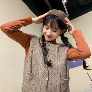 Button-up Sweater Vest