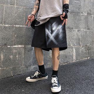 Cross Print Shorts