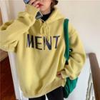 Lettering Hoodie Lettering - Yellow - One Size