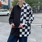 Checkerboard Panel Shirt