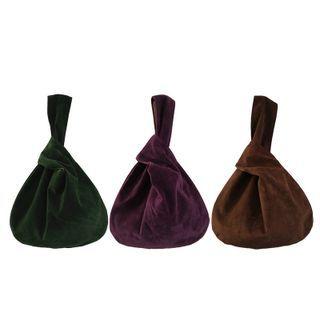 Plain Velvet Handbag