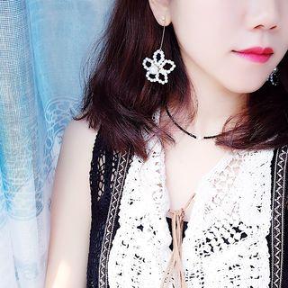 Floral Pearl Earring