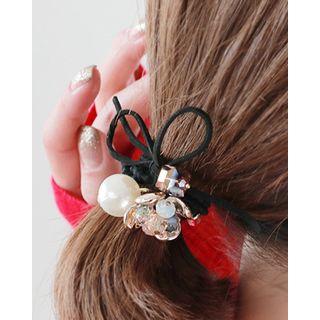 Bead Charm Hair Tie One Size