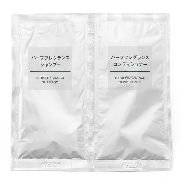 Muji - Herb Shampoo And Conditioner Set : Shampoo 10g + Conditioner 10g 1 Set