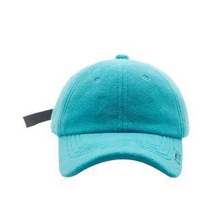 Embroidered Flannel Baseball Cap
