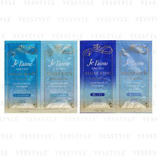 Kose - Je Laime Amino Algae Rich Shampoo & Treatment Trial Set 10ml X 2 - 2 Types