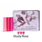 Beautymaker - Intense Long Wear Velvet Lipstick Set (dusty Rose) 3 Pcs