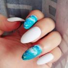 Printed Nail Art Faux Nail Tip Glue - As Shown In Figure - One Size