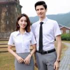Short-sleeve Plain Shirt (various Designs)