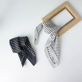 Dotted Silk Scarf