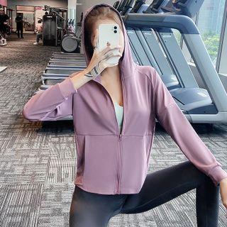 Zip-up Sports Hoodie