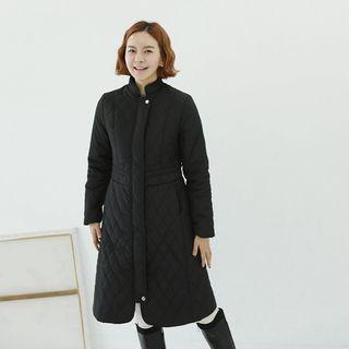 A-line Quilted Coat