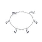 Simple And Fashion Water Drop Bracelet Silver - One Size