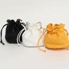 Drawcord Quilted Bucket Bag