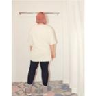 Plus Size Hi,hi! Printed T-shirt