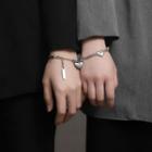 Couple Matching Heart Magnetic Stainless Steel Bracelet (various Designs) / Set