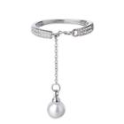 Faux-pearl Ring White Gold - One Size