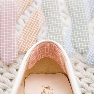 Plaid Silicone Heel Shield