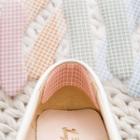 Plaid Silicone Heel Shield