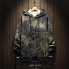 Camouflage Ripped Hoodie